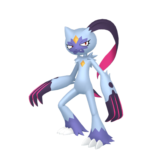 Sneasler - Fighting/Poison type Pokemon from  with stats, moves, and evolution data
